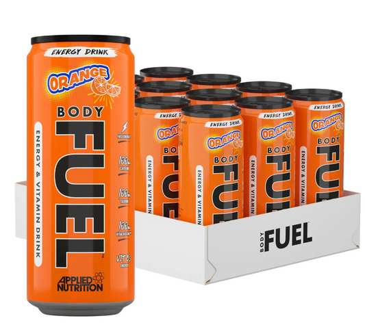Applied Nutrition Body Fuel Energy Can 12x330ml Orange