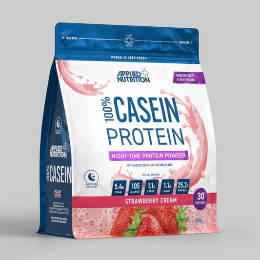 Applied Nutrition Casein 900g Strawberry & Cream