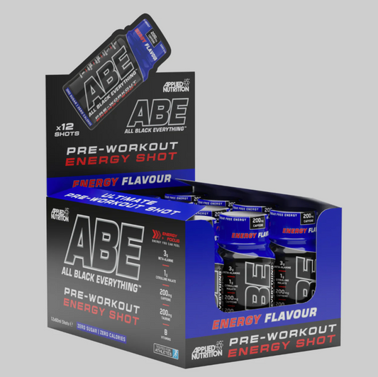 Applied Nutrition ABE (All Black Everything) Shots 12x60ml Energy
