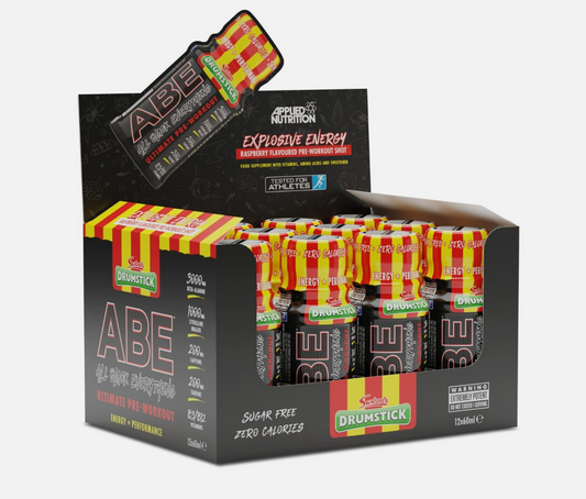 Applied Nutrition ABE (All Black Everything) Shots 12x60ml Drumstick