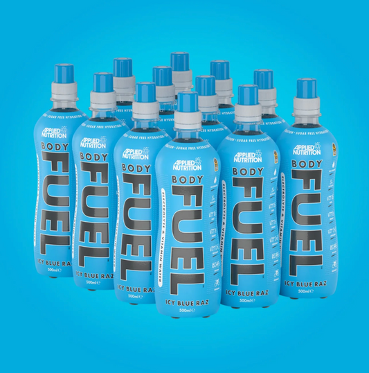 Applied Nutrition Body Fuel Electrolyte Water 12x500ml Icy Blue Raz