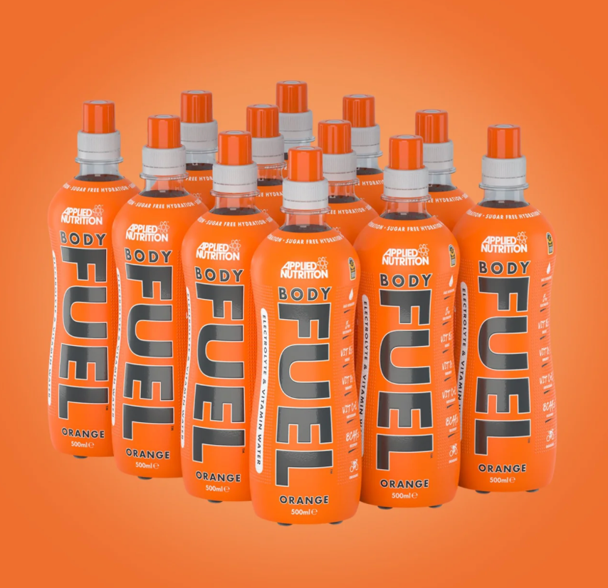 Applied Nutrition Body Fuel Electrolyte Water 12x500ml Orange
