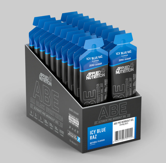 Applied Nutrition ABE (All Black Everything) Pre Workout Gel 20x60g Icy Blue Raz