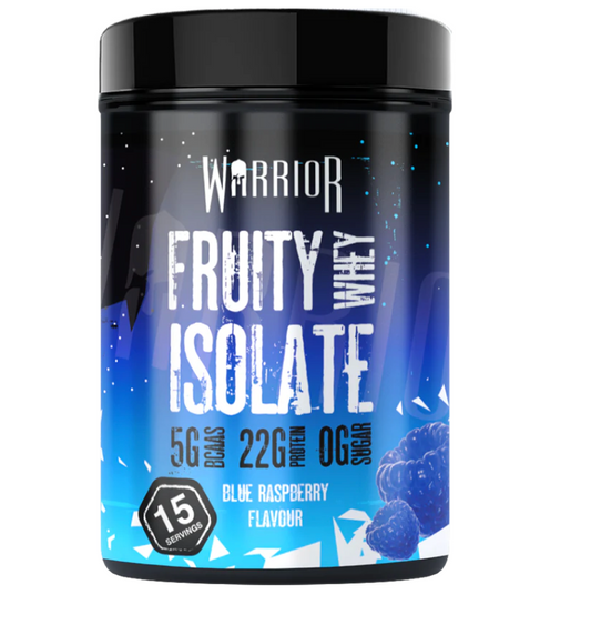Warrior Fruity Whey Isolate 375g Blue Raspberry