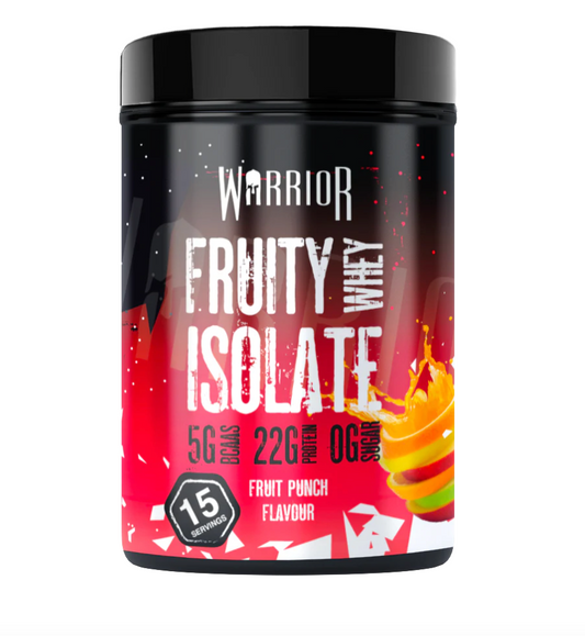 Warrior Fruity Whey Isolate 375g Fruit Punch