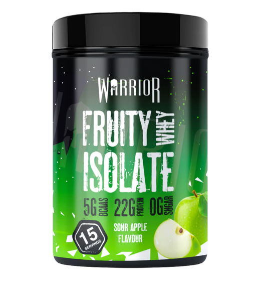 Warrior Fruity Whey Isolate 375g Sour Apple
