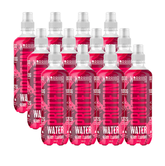 Warrior Protein Water 12x500ml Berry