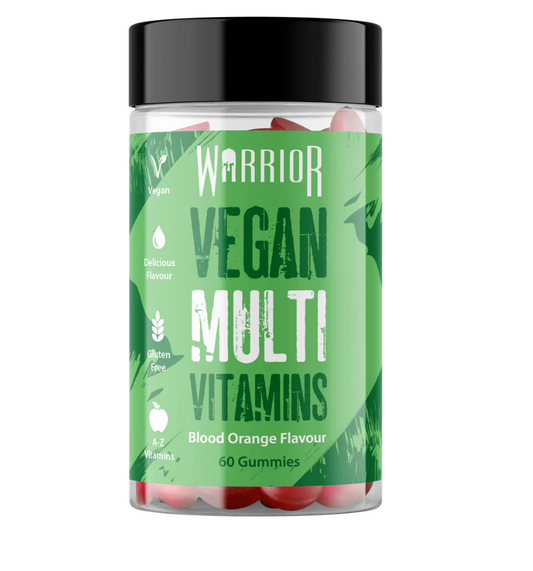 Warrior Vegan Multi-Vit Gummies 60 Gummies Orange