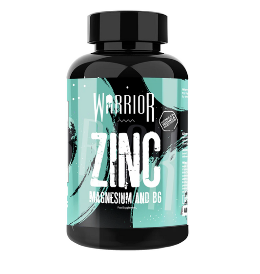 Warrior Zinc Magnesium and B6 60 Tabs