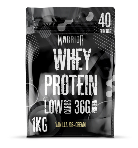 Warrior Whey 1kg Vanilla Ice Cream