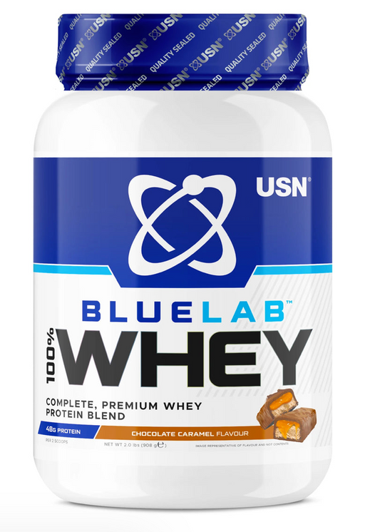 USN Blue Lab Whey 908g Caramel Chocolate