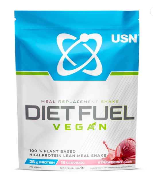 USN Diet Fuel Vegan 880g Strawberry