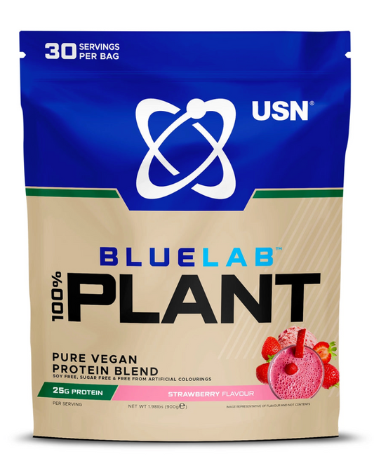 USN 100% Plant Protein 900g Strawberry
